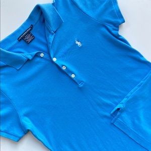 Ralph Lauren Sport slim fit polo - bright blue